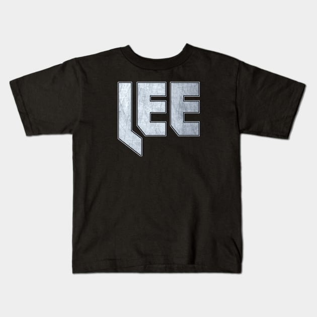 Heavy metal Lee Kids T-Shirt by KubikoBakhar